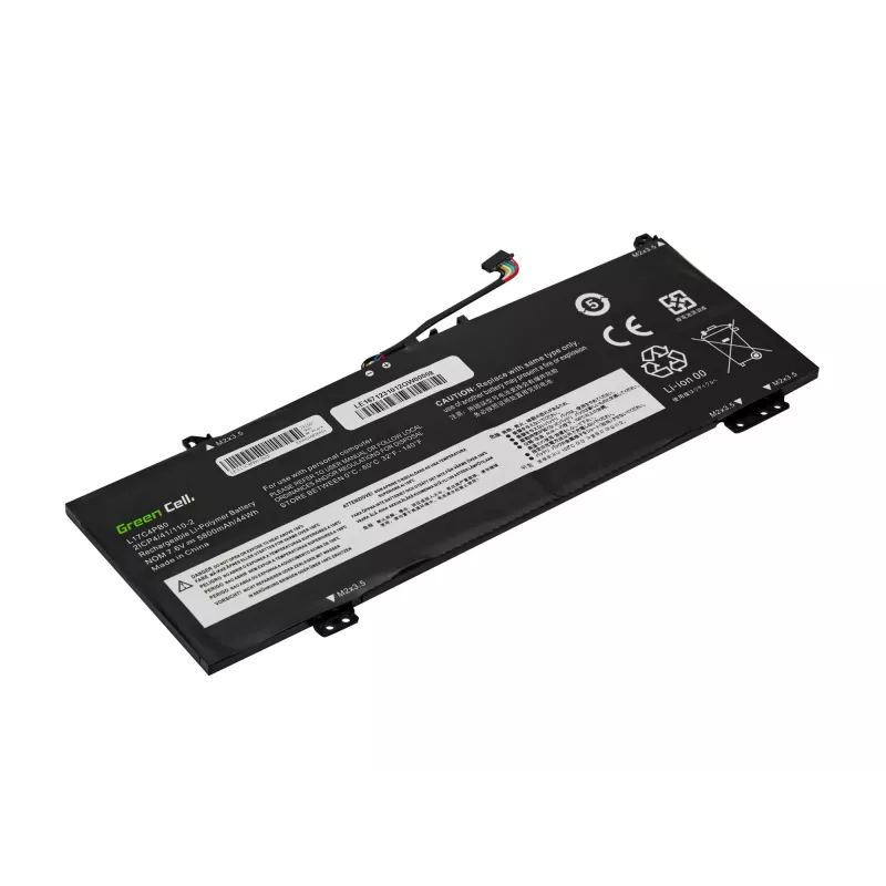 GREEN CELL baterija L17C4PB0 7,6V 5800mAh, skirta Lenovo IdeaPad 530S / Yoga 530
