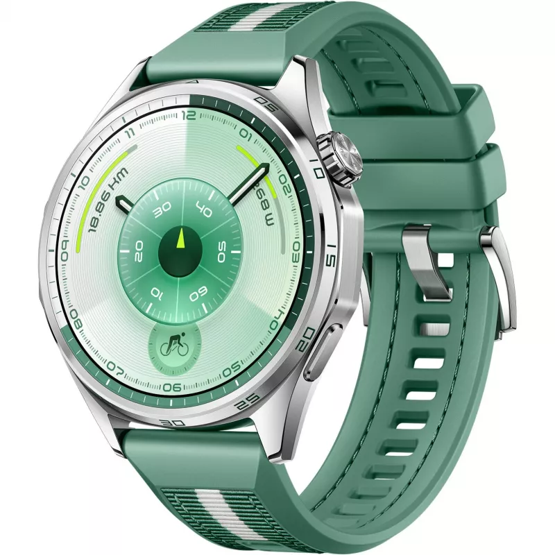 Huawei WATCH GT6 3,73 cm (1,47) AMOLED 46 mm Skaitmeninis 466 x 466 pikseliai Liečiamas ekranas Nerūdijantis plienas GPS (palydovas)