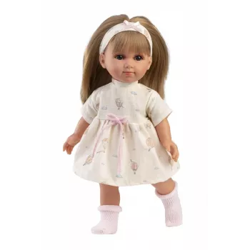 Lėlė Llorens Elena 35 cm – realistiniai bruožai, minkštas kūnas