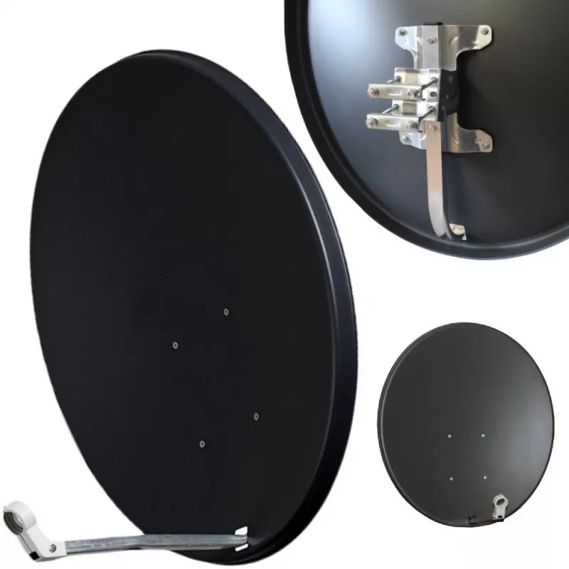 Palydovinė antena Corab COR-900SAE-C 90 cm grafito spalvos standartinė