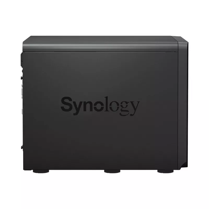 NAS Synology DS2422+; Tower; 12 x (3,5 colio SATA HDD / 2,5 colio SATA HDD / 2,5 colio SATA SSD); AMD Ryzen V1500B; 4 GB DDR4 (maks. 32 GB); 4 x 1GbE RJ-45