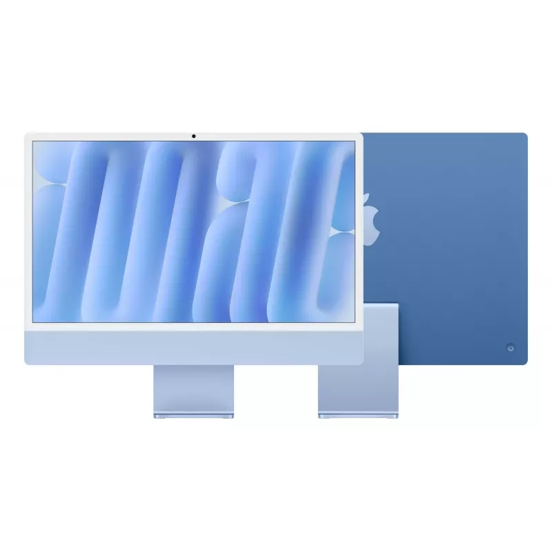 iMac 24 colių: M4 10/10, 16 GB, 512 GB SSD - Mėlyna