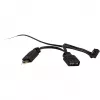 Inter-Tech 88885539 Argus RS-141 RGB korpuso ventiliatorius, 140x140x25 mm, 1200 aps./min., juodas