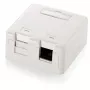 2 prievadų Keystone lizdo paviršinė montavimo dėžutė Equip 125122