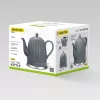 Elektrinis virdulys Maestro MR-077, 1,5 l, 1500 W, keraminis korpusas, pilkas
