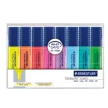Žymekliai Staedtler Textsurfer classic 364 8 vnt. Kaltinis antgalis