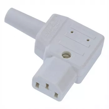 Maitinimo kištukas C13 Bachmann 915.970 pilkas