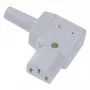 Maitinimo kištukas C13 Bachmann 915.970 pilkas