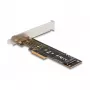 DeLOCK PCI Express x4 kortelė 1 x vidinis NVMe M.2 Key M 110 mm Low Profile
