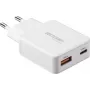 Voltcraft UC-1C1A45W01 USB įkroviklis USB-C USB-A greitasis įkrovimas PD 3.0 baltas (VC-17009805)