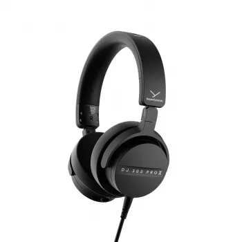 Ausinės ant ausų Beyerdynamic DJ 300 Pro X – uždaros, laidinės, DJ stebėjimui, 45 mm tvarkyklės, 48 Ω, 5–35 kHz