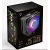 MODECOM Volcano 0C T102 LCD ARGB procesoriaus oro aušintuvas 12 cm juodas