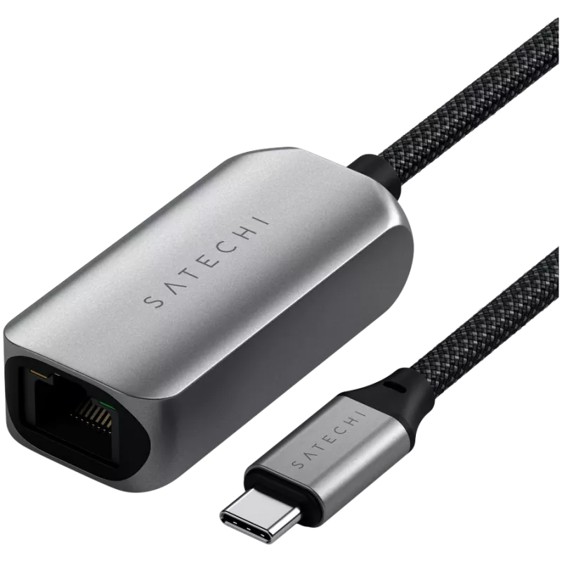 Satechi USB-C adapter su Gigabit LAN (1/2.5 Gbit/s) ST-AE25M