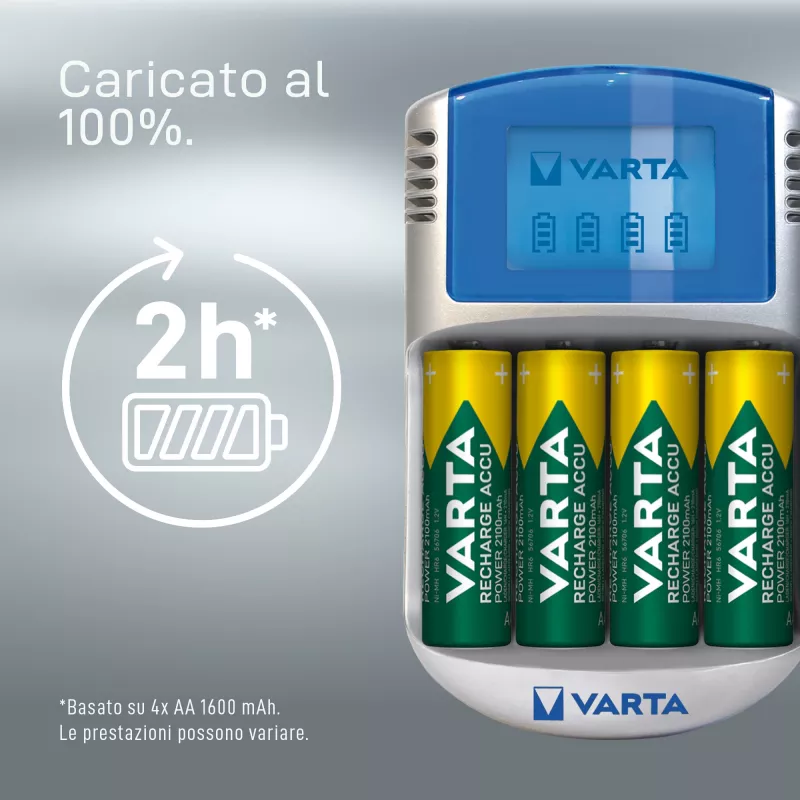 Įkroviklis baterijoms Varta POWERLCD