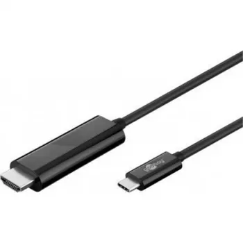 Goobay USB 3.1 Type-C™ į High Speed HDMI™ adapterio laidas, 1,8 m - USB-C™ kištukas > HDMI™ standartinis kištukas (A tipas) (77528)