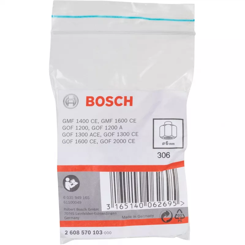 Griebtuvas Bosch 2608570103 6 mm skersmens