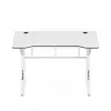 Gaminimo stalas Huzaro Hero 1.6 White – MDF/karboninis viršus 1200×600 mm, metalinis rėmas, 750 mm aukštis