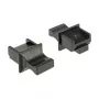 RJ-45 lizdo apsauginis dangtelis DeLOCK 64020, juodas, 10 vnt.