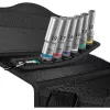 Veržliarakčių lizdų rinkinys Wera 05004565001 1/2 inch ilgi lizdai su tekstiliniu diržu