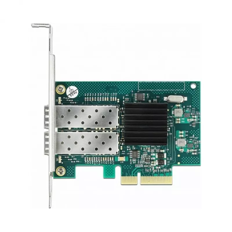 DeLOCK 90480 vidinė PCIe tinklo sąsajos plokštė su dviem SFP prievadais, 1 Gbps