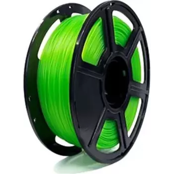 Flashforge PTG1 PLA 1.75 mm skaidriai žalia spalva, 1 kg