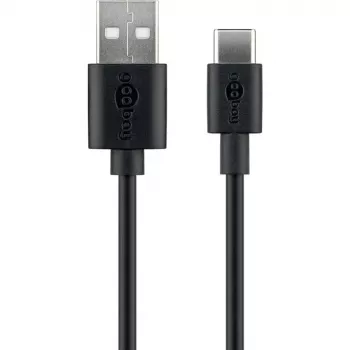 Goobay 45735 USB kabelis juodas