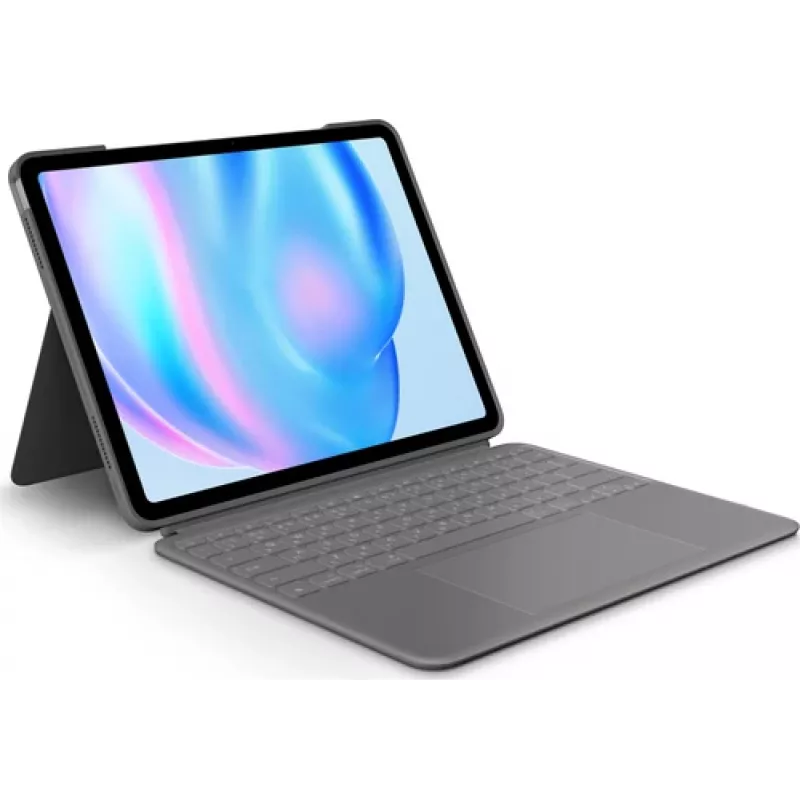 Logitech Combo Touch - klaviatūra ir dėklas su trackpad, foniniu apšvietimu, Apple Smart Connector, Q
