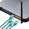 Extralink Cat.6 FTP 2m LAN jungiamasis laidas, varinis tinklo kabelis, vytos poros 1 Gbit/s