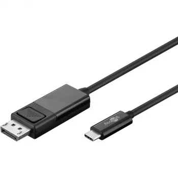 Goobay USB-C į DisplayPort laidas, M/M, 1,2 m, juodas