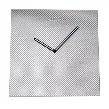 NeXtime klok 8165 Mistery - Time, 43x43 cm, sieninis, metalinis
