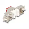 DeLOCK 88115 plokščias RJ-45 keystone modulis, raudonas, 10 vnt.
