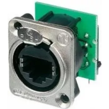 Neutrik NE8FDH-C5E eterneto jungtis, CAT5e, lizdas, D formos