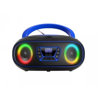 Nešiojamas CD grotuvas Denver TDB-212BU 3,6W DAB+ FM mėlynas