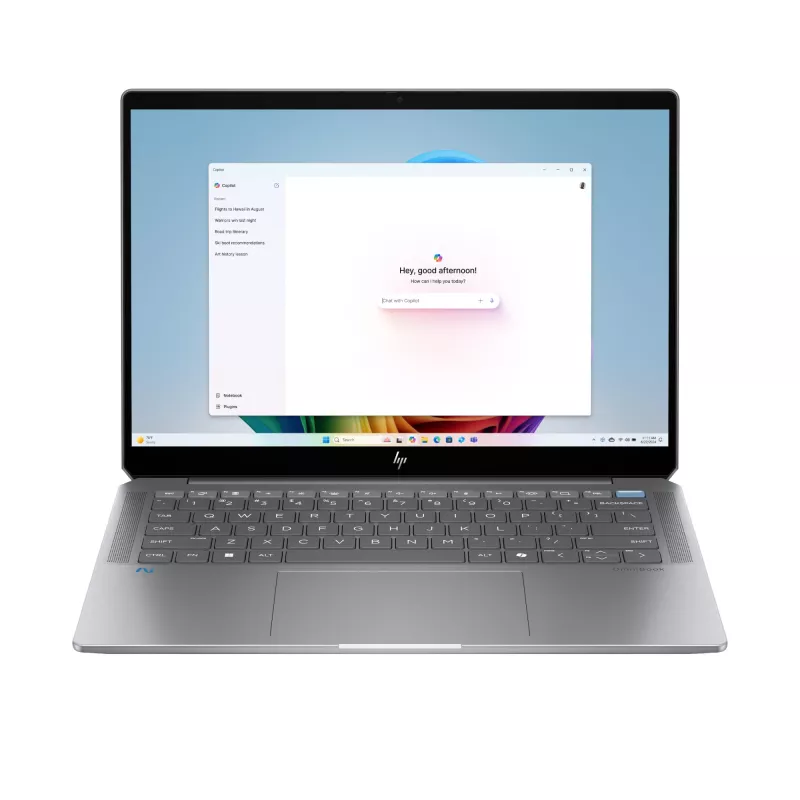 HP OmniBook Ultra nešiojamasis kompiuteris 14-fd0099ng - AMD Ryzen AI 9 HX 375 - Win 11 Home - Radeon 890M - 32 GB RAM - 2 TB SSD NVMe, Performance - 35,6 cm (14 colių)