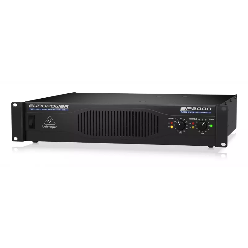 Behringer EP2000 garso stiprintuvas Performance/scena Juoda