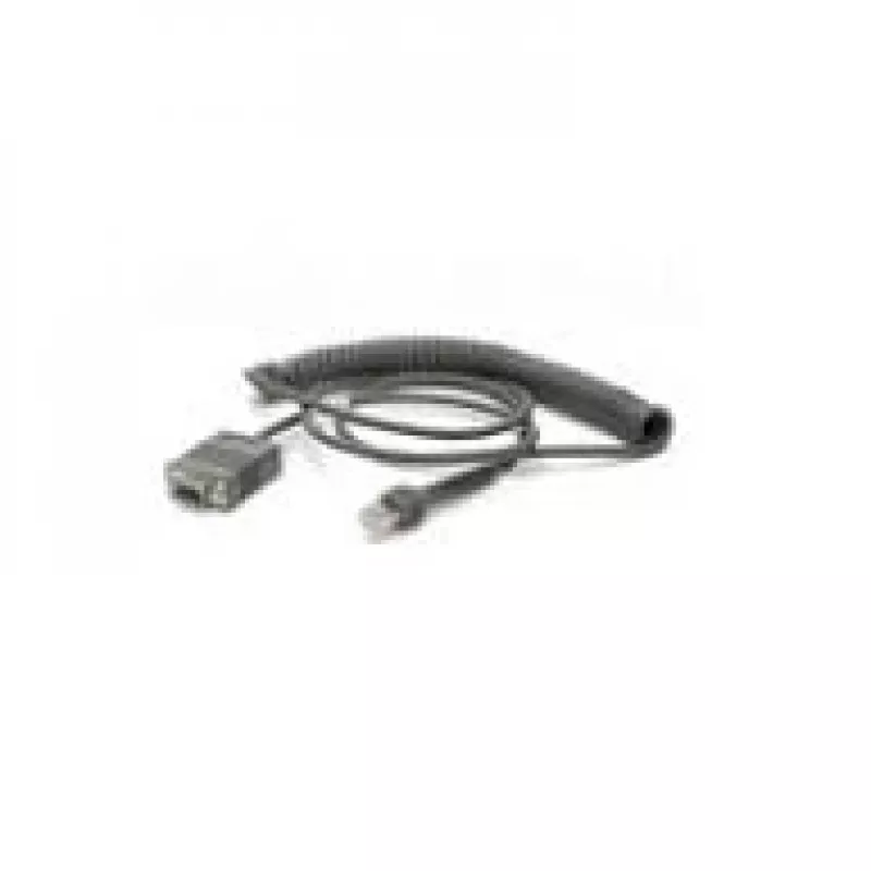 Zebra CBA-RF2-C09ZAR serijinis kabelis RS232 DB9 juodas 2,8 m