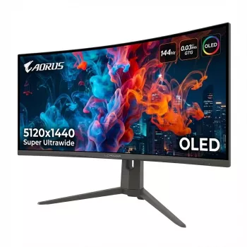 Monitorius LC-Power LC-M49QCO 49 colių lenktas VA ekranas 2560x1440, energijos klasė F