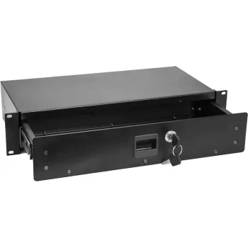 Ištraukiamas įrangos stalčius Omnitronic SN-2 2U su spyna, 19 inch