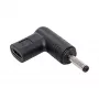 Akyga AK-ND-C05 USB-C – DC 3,5 x 1,35 mm adapteris nešiojamojo kompiuterio įkrovimui, 18,5-20 V, 100 W