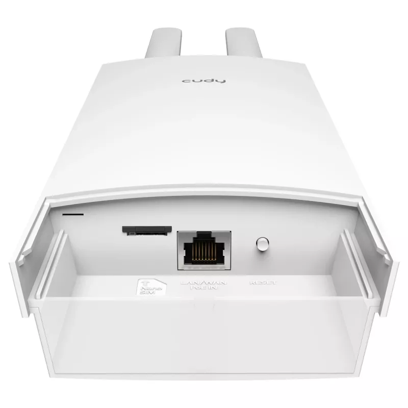 Cudy LT500 belaidis maršrutizatorius Fast Ethernet Dual-band (2.4 GHz / 5 GHz) 4G Baltas