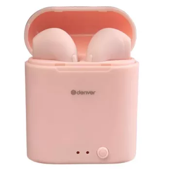Belaidės ausinės Denver TWE-46ROSE