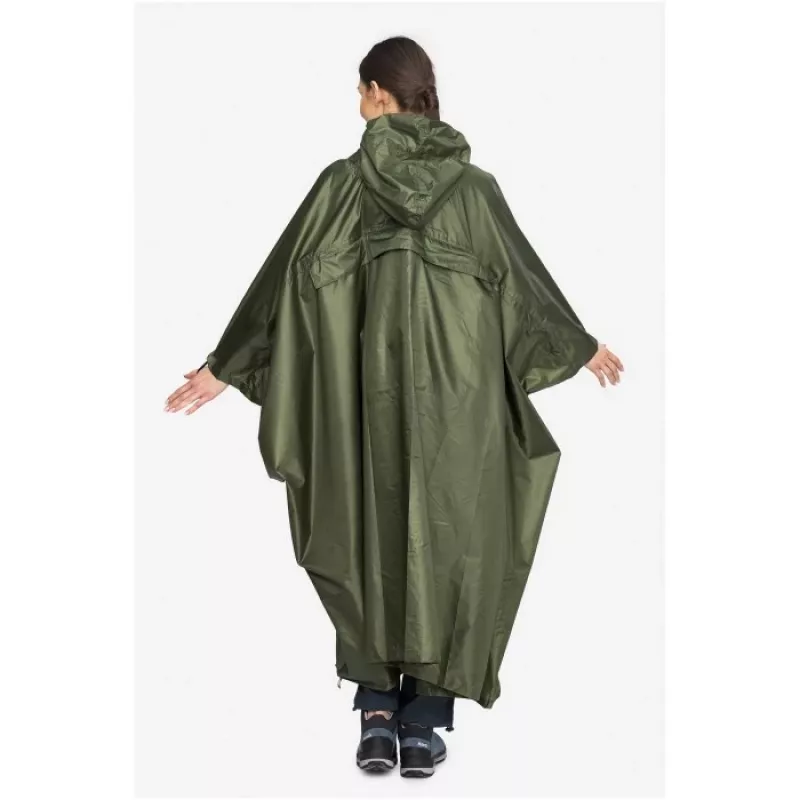 Lietaus pelerina suaugusiems VIKING Vesper Backpack Green UNI