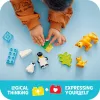 LEGO DUPLO 10442 Laukiniai gyvūnai: Pingvinai ir liūtai
