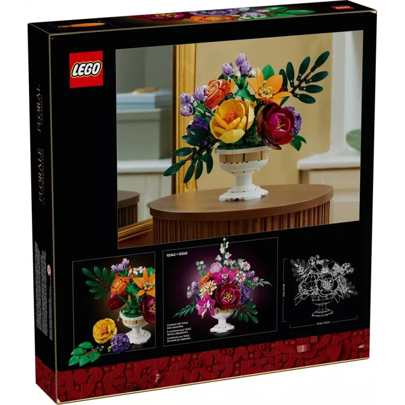 LEGO® Botanicals 10345 - Gėlių kompozicija