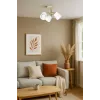 Kabantis šviestuvas Activejet AJE-EMILY 3P GOLD E27 3x40W
