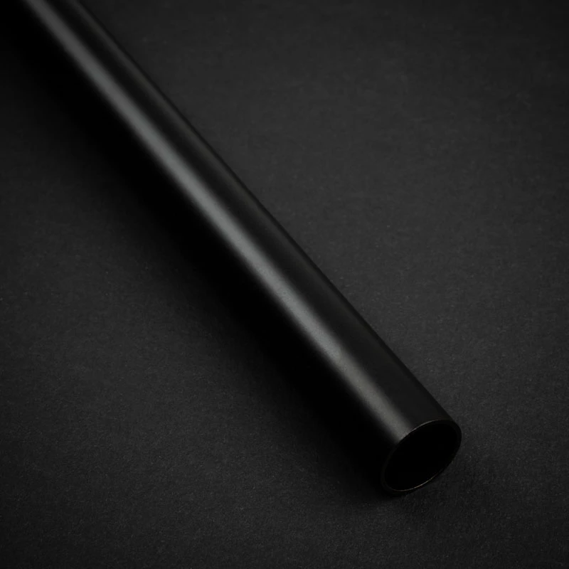 Kietasis vamzdelis 14 mm išorinis skersmuo, 500 mm — BitsPower Žalvarinis, anglies juodos spalvos