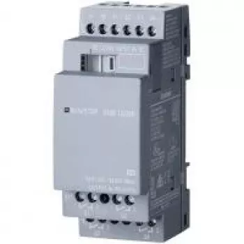 Siemens LOGO! 6ED1055-1MB00-0BA2 – pilkas, 0–55 °C, 5 A, 12–24 V, 35,5 x 58 x 90 mm