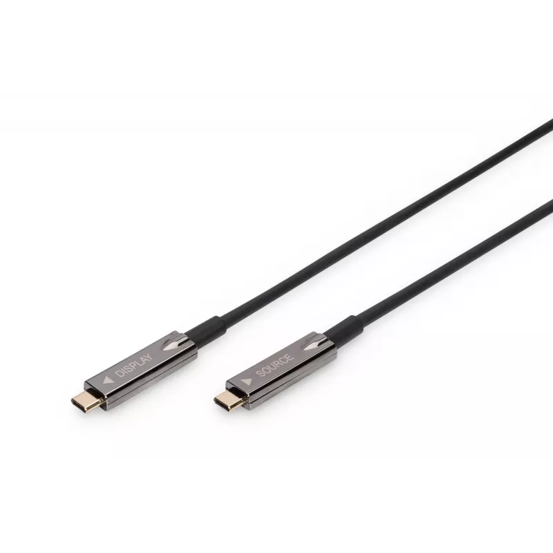DIGITUS USB-C AOC AV jungiamasis laidas 10 m 4K