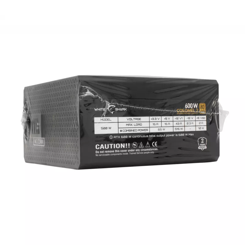 Maitinimo šaltinis White Shark GPSU-B600S Colonel-2 600W