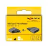 Card Reader DeLOCK 64117 USB 3.2 Gen 1 Type-C Pilka